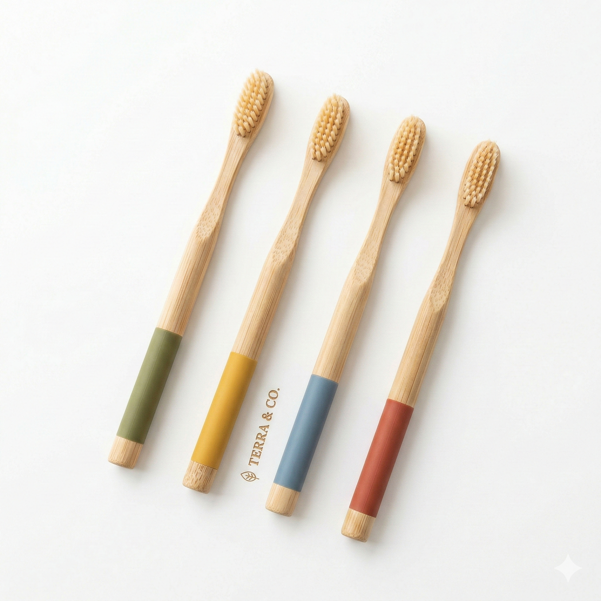Bamboo Toothbrush Family Set