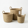 Seagrass Storage Basket Set