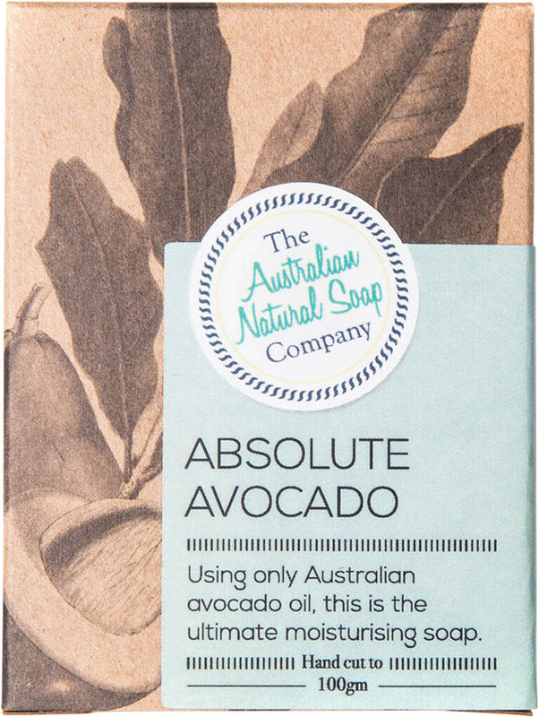 Absolute Avocado Natural Soap, Front Packet